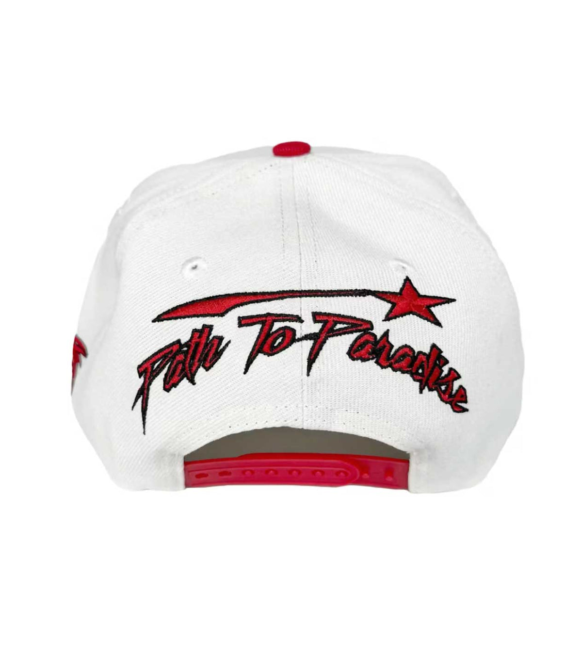 Hellstar Shark Teeth Trucker Hat Red (Snapback)