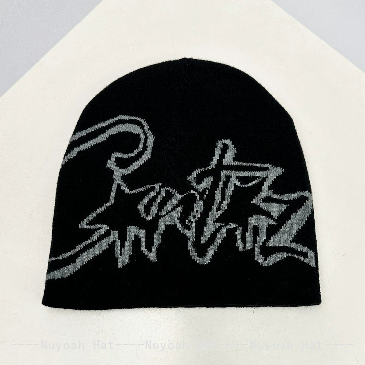 Corteiz Script Jacquard Knit Beanie